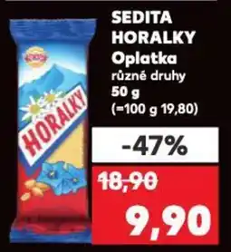 Kaufland SEDITA Horalky Oplatka nabídka
