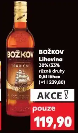 Kaufland BOŽKOV Lihovina nabídka