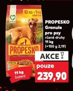 Kaufland PROPESKO Granule pro psy nabídka