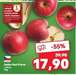 Kaufland Jablka Red Prince nabídka