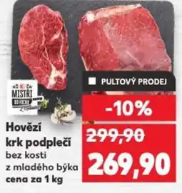 Kaufland Hovězí krk podpleči nabídka