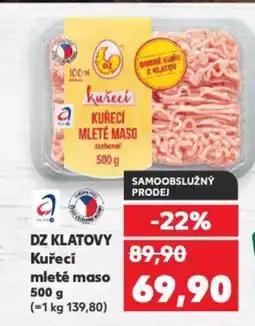 Kaufland DZ KLATOVY Kuřecí mleté maso nabídka