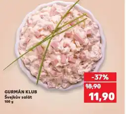 Kaufland GURMÁN KLUB Švejkův salát nabídka