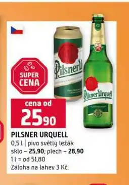 Terno PILSNER URQUELL 0,5l pivo světlý ležák nabídka