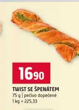 Terno TWIST SE ŠPENÁTEM 75 g pečivo dopečené nabídka