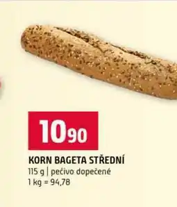 Terno KORN BAGETA STŘEDNÍ 115 g pečivo dopečené nabídka