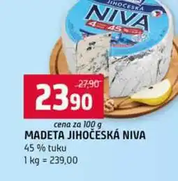Terno MADETA JIHOČESKÁ NIVA 45% tuku nabídka