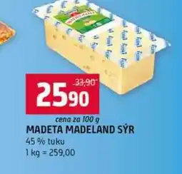 Terno MADETA MADELAND SYR 45% tuku nabídka