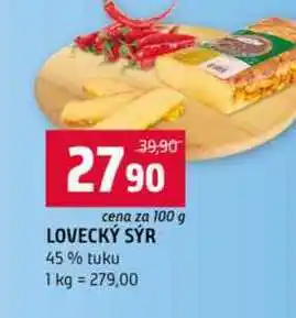 Terno LOVECKÝ SÝR 45% tuku nabídka