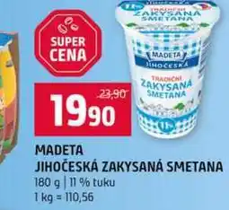 Terno MADETA JIHOČESKÁ ZAKYSANÁ SMETANA 180 g 11 % tuku nabídka