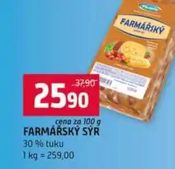 Terno FARMÁŘSKÝ SÝR 30% tuku nabídka