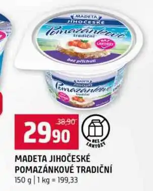 Terno MADETA JIHOČESKÉ POMAZÁNKOVÉ TRADIČNÍ nabídka