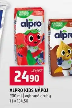 Terno ALPRO KIDS NÁPOJ 200 ml vybrané druhy nabídka
