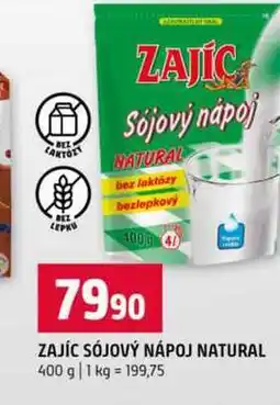 Terno ZAJÍC SÓJOVÝ NÁPOJ NATURAL nabídka