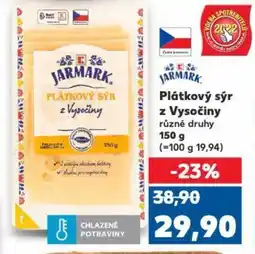 Kaufland Plátkový sýr z Vysočiny nabídka