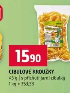 Terno CIBULOVÉ KROUŽKY 45 g s příchutí jarní cibulky nabídka