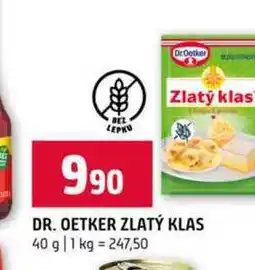 Terno DR. OETKER ZLATÝ KLAS nabídka