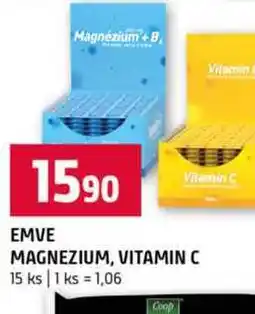 Terno EMVE Vitamin C MAGNEZIUM, VITAMIN C 15 ks nabídka