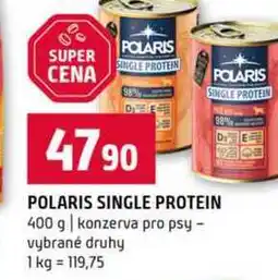 Terno POLARIS SINGLE PROTEIN 400 g konzerva pro psy vybrané druhy nabídka