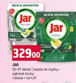 Terno JAR GREASE 50-67 dávek kapsle do myčky vybrané druhy nabídka
