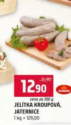 Terno JELÍTKA KROUPOVÁ, JATERNICE nabídka