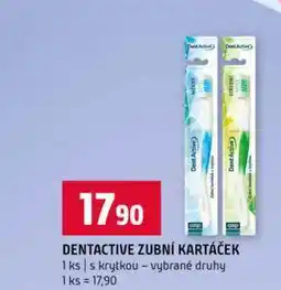 Terno DENTACTIVE ZUBNÍ KARTÁČEK vybrané druhy 1 ks s krytkou nabídka