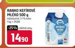 Terno RANKO KEFÍROVÉ MLÉKO 500 g nizkotučné, 1,1 % tuku nabídka