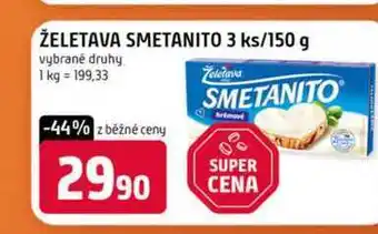 Terno ŽELETAVA SMETANITO 3 ks 150 g vybrané druhy nabídka
