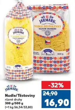 Kaufland Nudle/Těstoviny nabídka
