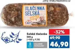 Kaufland Selská tlačenka nabídka