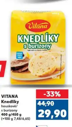 Kaufland VITANA Knedlíky nabídka