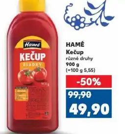 Kaufland HAMÉ Kečup nabídka