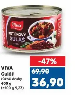Kaufland VIVA Guláš nabídka