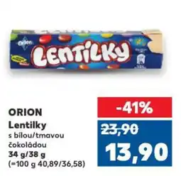 Kaufland ORION Lentilky nabídka