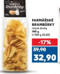 Kaufland Farmářské Brambůrky nabídka
