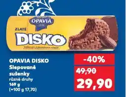 Kaufland OPAVIA Disko Slepované sušenky nabídka