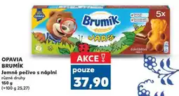 Kaufland OPAVIA Brumik Jemné pečivo s náplní nabídka