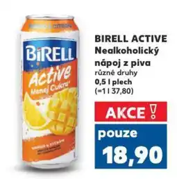 Kaufland BIRELL Active Nealkoholický Active nápoj z piva nabídka