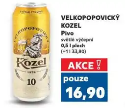 Kaufland VELKOPOPOVICKÝ KOZEL Pivo nabídka