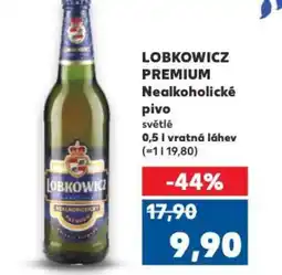 Kaufland LOBKOWICZ Premium Nealkoholické pivo nabídka