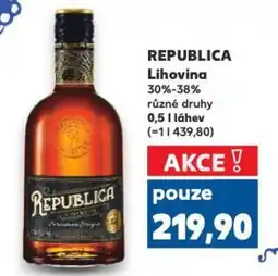 Kaufland REPUBLICA Lihovina nabídka