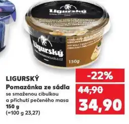Kaufland LIGURSKÝ Pomazánka ze sádla nabídka