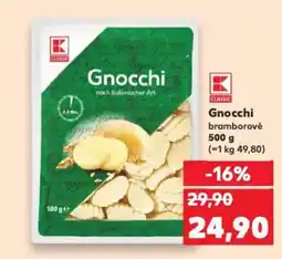 Kaufland Gnocchi bramborové nabídka