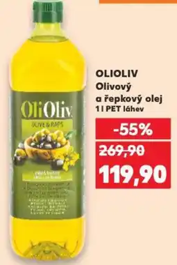 Kaufland OLIOLIV Olivový a řepkový olej nabídka