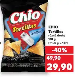 Kaufland CHIO Tortillas nabídka