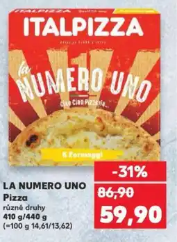 Kaufland LA NUMERO UNO Pizza nabídka