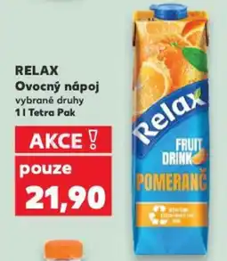 Kaufland RELAX Ovocný nápoj nabídka