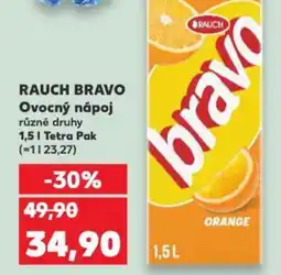 Kaufland RAUCH BRAVO Ovocný nápoj nabídka