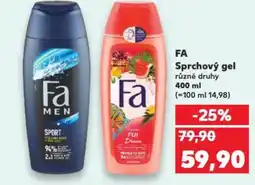 Kaufland FA Sprchový gel nabídka