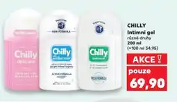Kaufland CHILLY Intimni gel nabídka